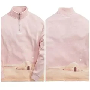 ★最新作★STAR WARS X Kith Droids Quarter Zip Kith x STAR WARS Droids Quarter Zip Hallow Men's - FW21 - US
